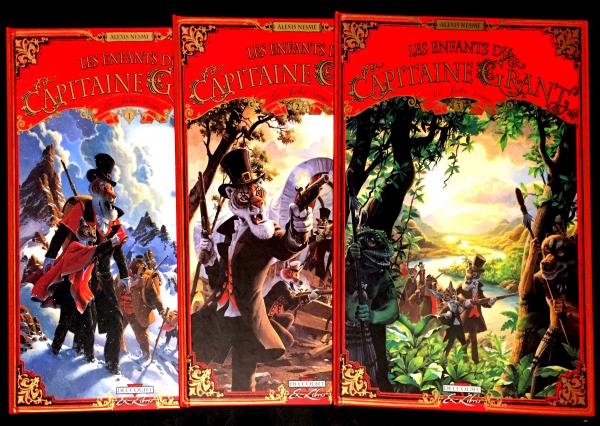 Les enfants du Capitaine Grant (Nesme) # 0 - Série complète - 3 volumes en EO