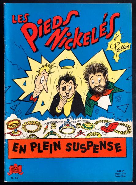 Les Pieds nickelés (série après-guerre) # 53 - Les Pieds nickelés en plein suspense