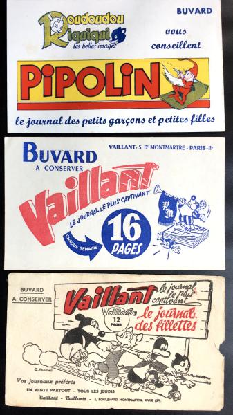 Vaillant # 0 - Lot 3 buvards Vaillant Roudoudou Arnal