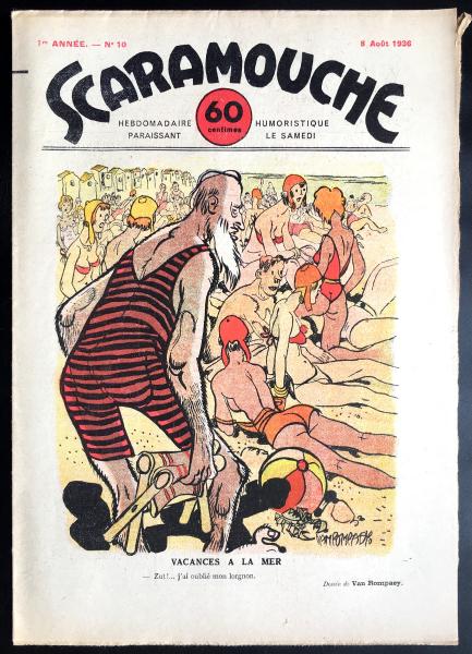 Scaramouche # 10 - Couverture Van Rompaey