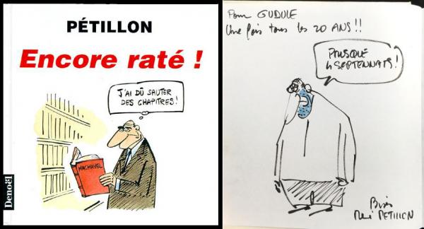 Encore raté ! + belle dédicace Pétillon !