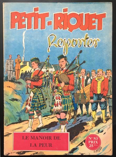 Petit-Riquet reporter # 83 - Le Manoir de la peur