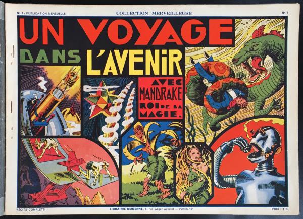 Collection merveilleuse (avant-guerre) # 7 - Mandrake : Un voyage dans l'avenir