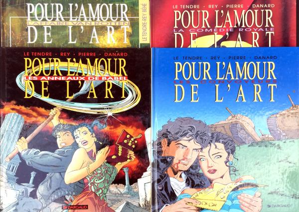 Pour l'amour de l'art # 0 - Collection compléte en EO de 1 à 4