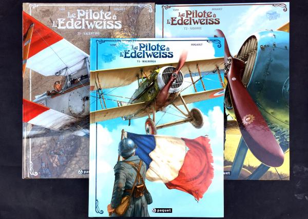 Le pilote à l'edelweiss # 0 - Collection compléte en EO de 1 à 3