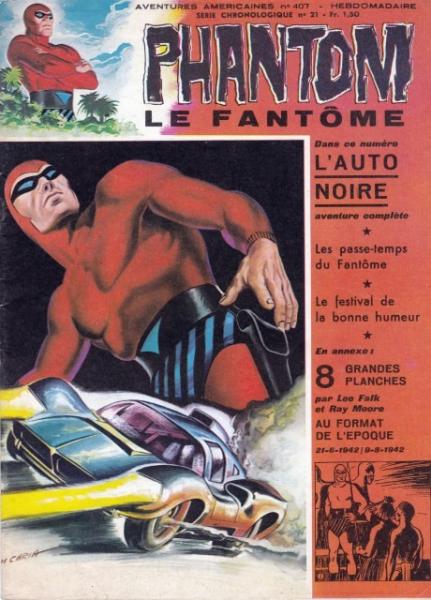 Le Fantôme # 407 - L'Auto noire