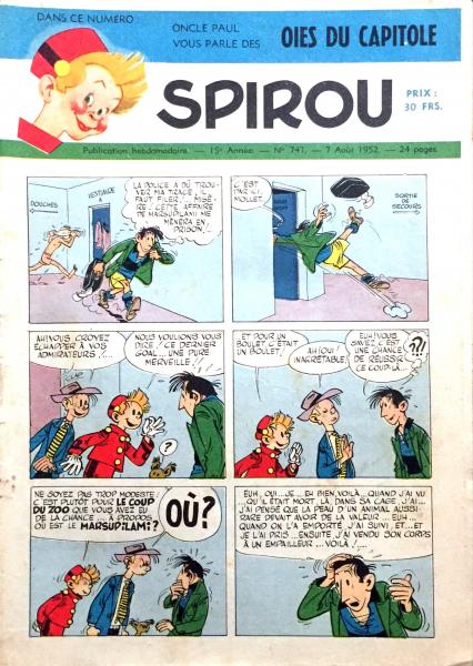 Spirou (journal) # 747 - 