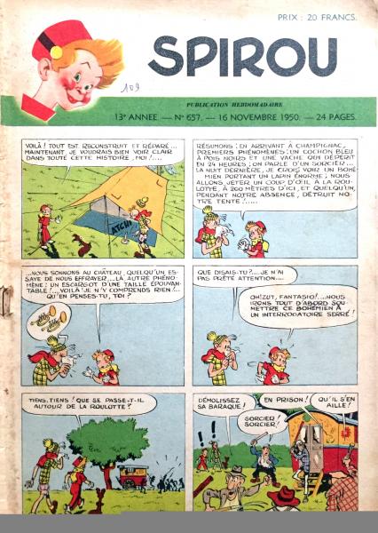 Spirou (journal) # 657 - 