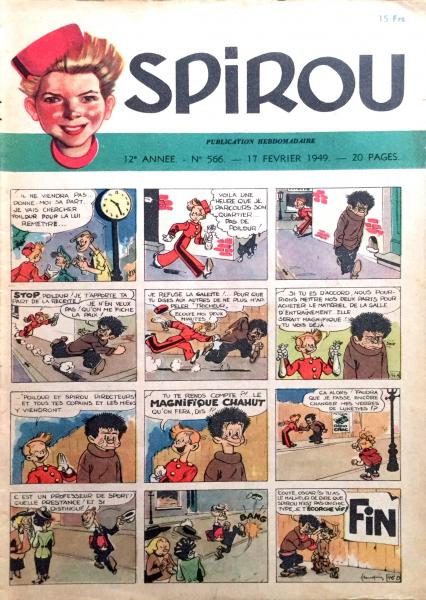 Spirou (journal) # 566 - 