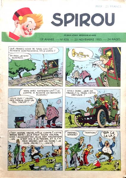 Spirou (journal) # 658 - 