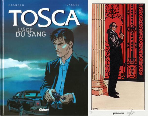 Tosca # 1 - L'âge du sang + ex libris 250 ex. N&S