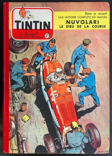 Tintin Français (recueils) # 21 - Recueil éditeur n°21