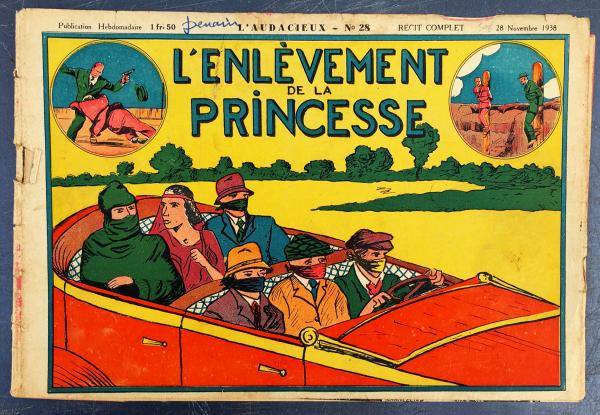 L'Audacieux (collection) # 28 - L'Enlèvement de la princesse