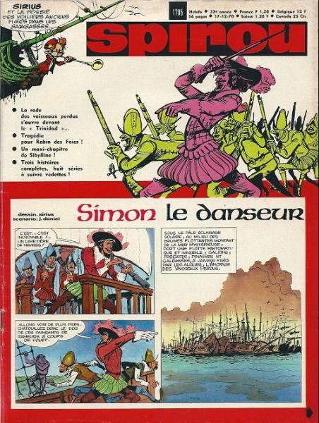 Spirou (journal) # 1705 - 