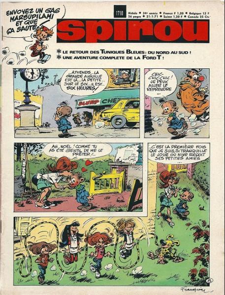 Spirou (journal) # 1710 - Avec poster 