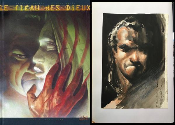 Le Fléau des dieux # 2 - Dies Irae + superbe dessin original couleur