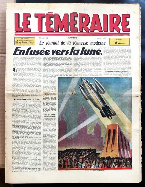 Le Téméraire # 30 - En fusée vers la lune