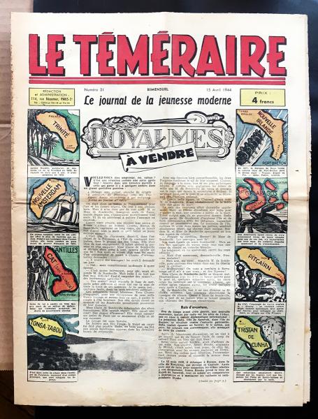 Le Téméraire # 31 - Royaumes à vendre