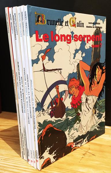 Brunelle et Colin # 0 - Série complète 7 tomes en EO