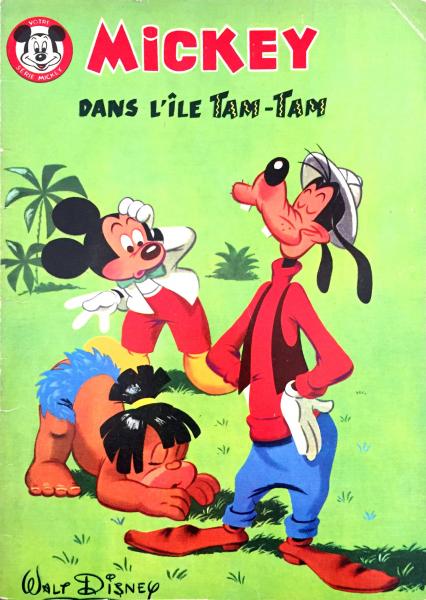 Votre série Mickey (2e série) - Albums Filmés  # 7 - Mickey dans l'île TAM-TAM