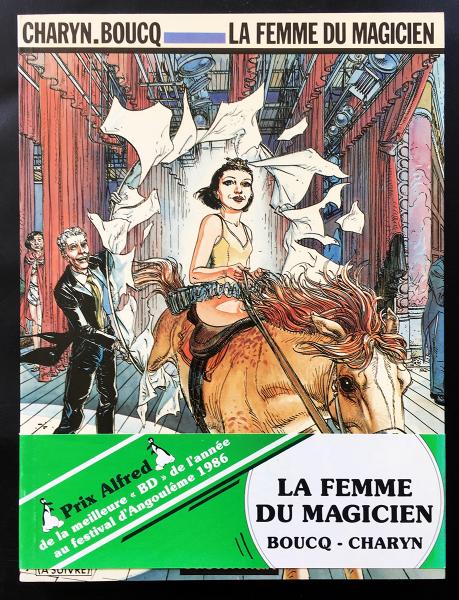 La femme du magicien + rare bandeau prix Alfred