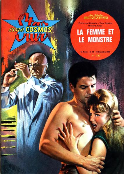 Star ciné cosmos # 58 - La femme et le monstre