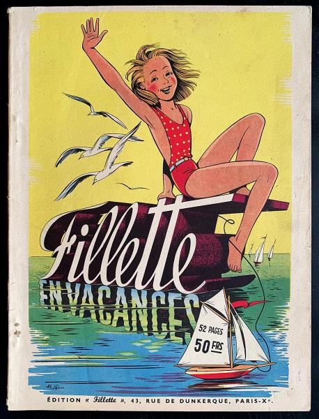 Fillette jeune fille # 0 - Spécial vacances 1950