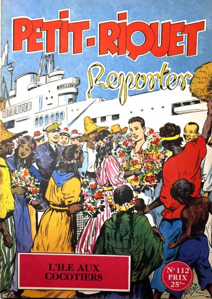 Petit-Riquet reporter # 112 - L'ile aux cocotiers