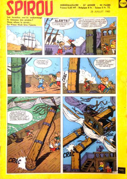 Spirou (journal) # 1163 - Avec mini récit - 27 - la vache des quattres