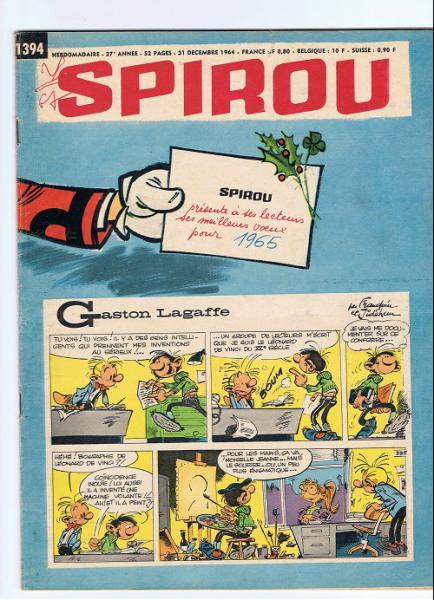 Spirou (journal) # 1394 - Avec mini récit - 250 - Bobo et le Fakir