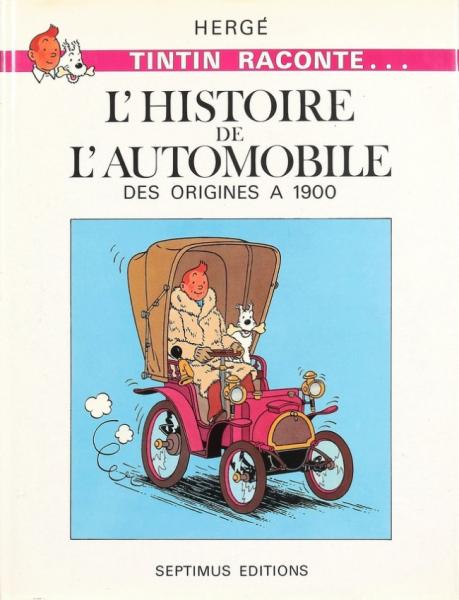 Tintin divers (chromos) # 2 - L'Automobile - des origines à 1900