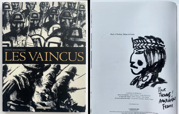 Les Vaincus + dédicace Duchazeau