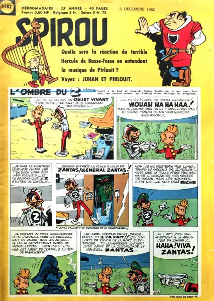 Spirou (journal) # 1182 - Sans suplément