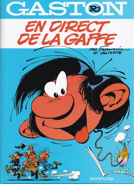 Gaston Lagaffe (fac-similés) # 4 - En direct de la gaffe -  R4 - fac-similé