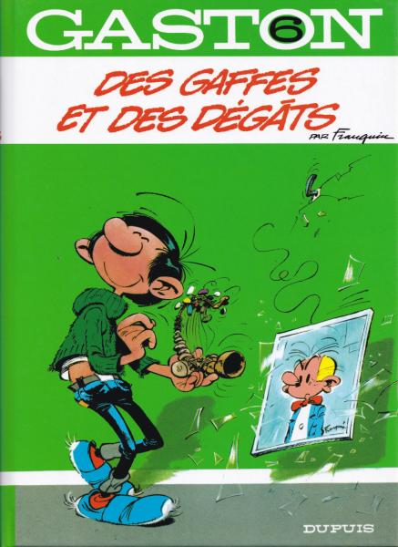 Gaston Lagaffe (fac-similés) # 6 - Ds gaffes et des dégats - fac-similé