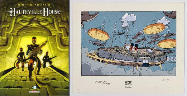 Hauteville House # 1 - Zelda + ex-libris N&S