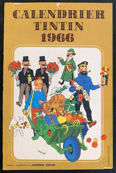 Tintin (divers) # 0 - Calendrier 1966