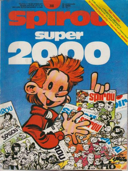 Spirou (journal) # 2000 - Sans poster