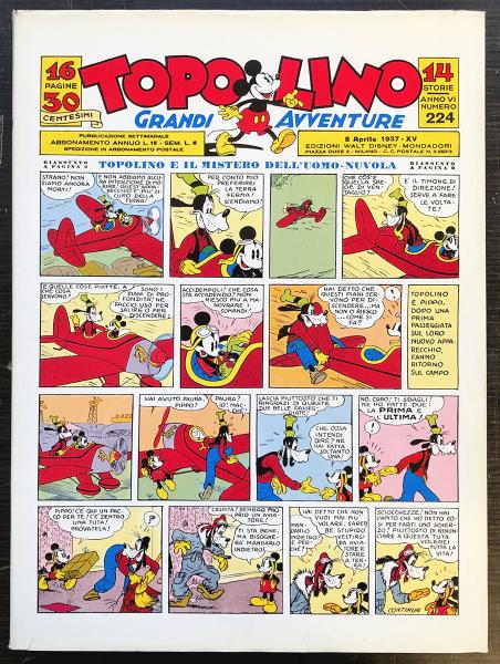 Topolino (collana grandi ristampa) # 0 - Recueil 1937 - 2 - 2ème trimestre