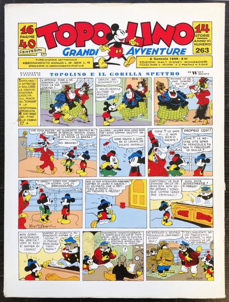 Topolino (collana grandi ristampa) # 0 - Recueil 1938 - 1 - 1er trimestre