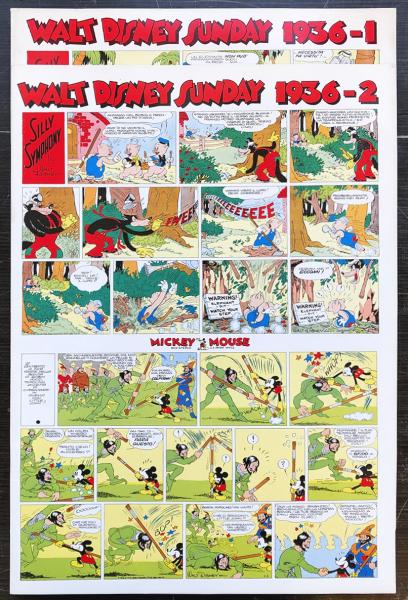 Walt Disney Sunday (Comic art collana) # 0 - 1936 1+2 fac-simile anastatica