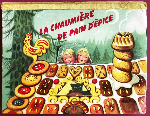 Chaumière de pain d'épice - pop-up Kubasta