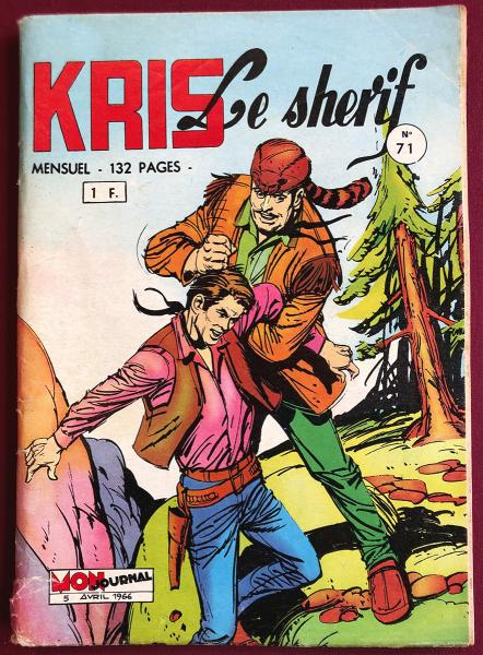 Kris le sherif # 71 - La piste sauvage