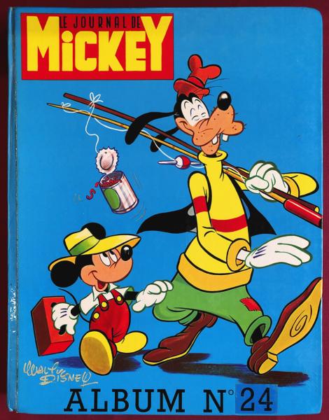 Journal de mickey (recueils) # 24 - Recueil éditeur - contient 505 à 521