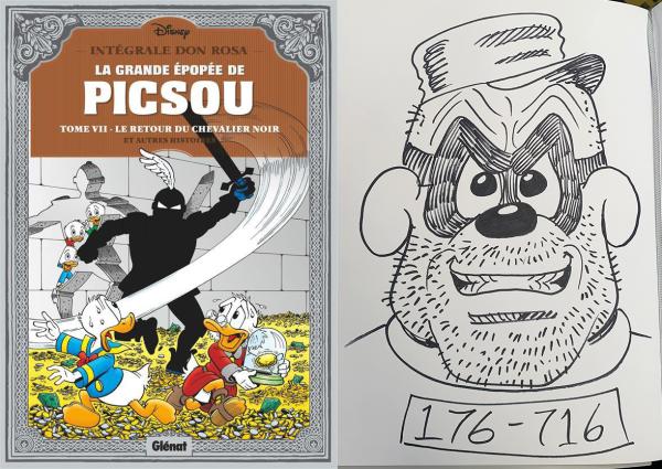 La grande Épopée de Picsou  # 7 - Le Retour du Chevalier noir + dédicace Don Rosa