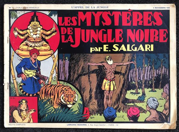 L'Appel de la jungle (avant-guerre) # 10 - Les Mystères de la jungle noire