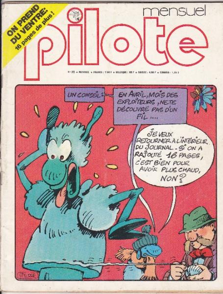 Pilote mensuel # 35 - 