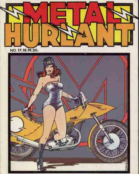 Métal hurlant (recueils) # 5 - Recueil 5 - contient 17 à 20