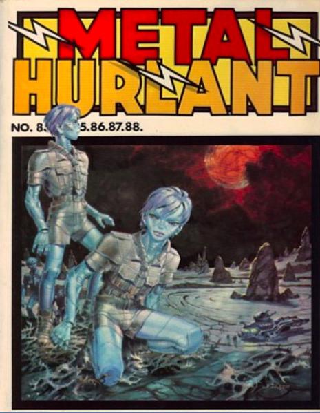 Métal hurlant (recueils) # 17 - Recueil 16 - contient 83 à 88