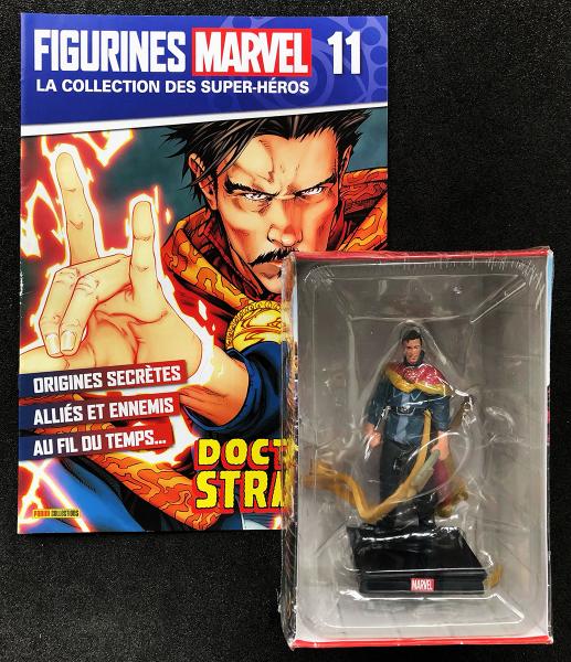 Figurines Marvel Panini # 11 - Docteur Strange - en boîte + magazine